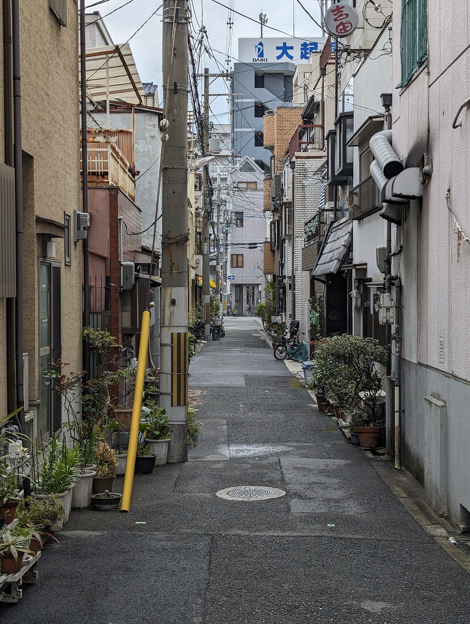 Side street in Osaka