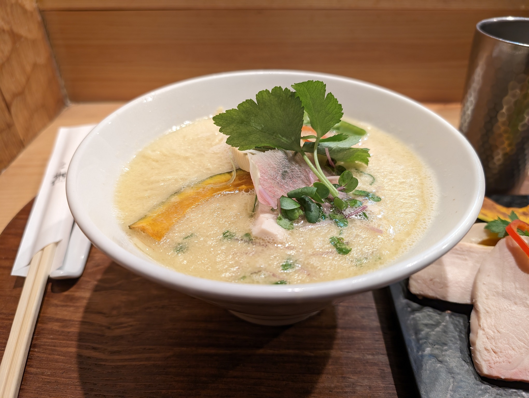 Tori paitain ramen from Ginza Kagari